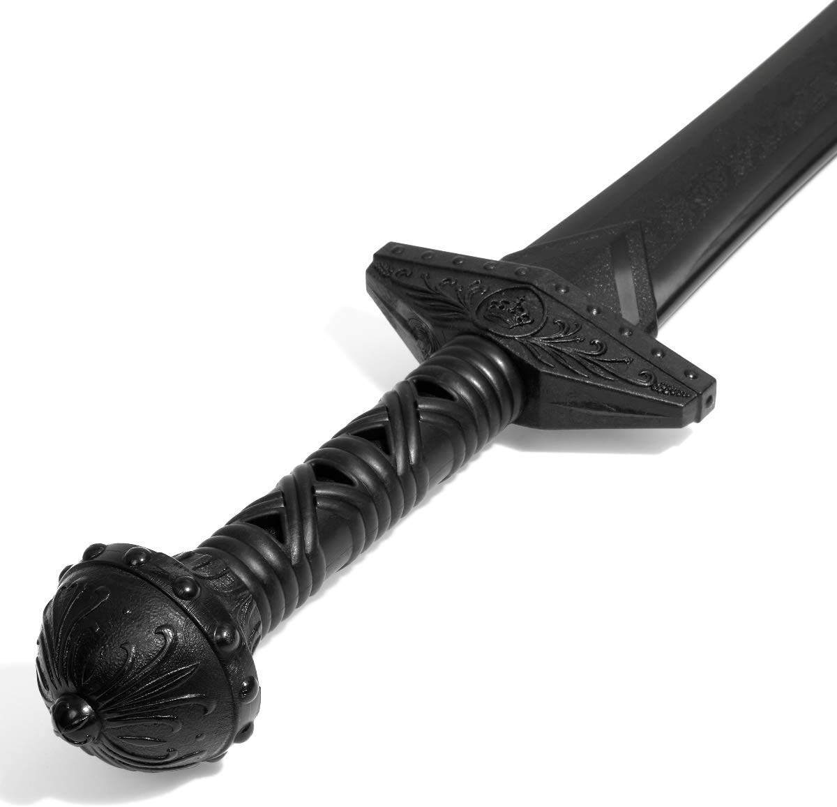 Gladiador Romano Espada de Entrenamiento Polipropileno Negro - V2