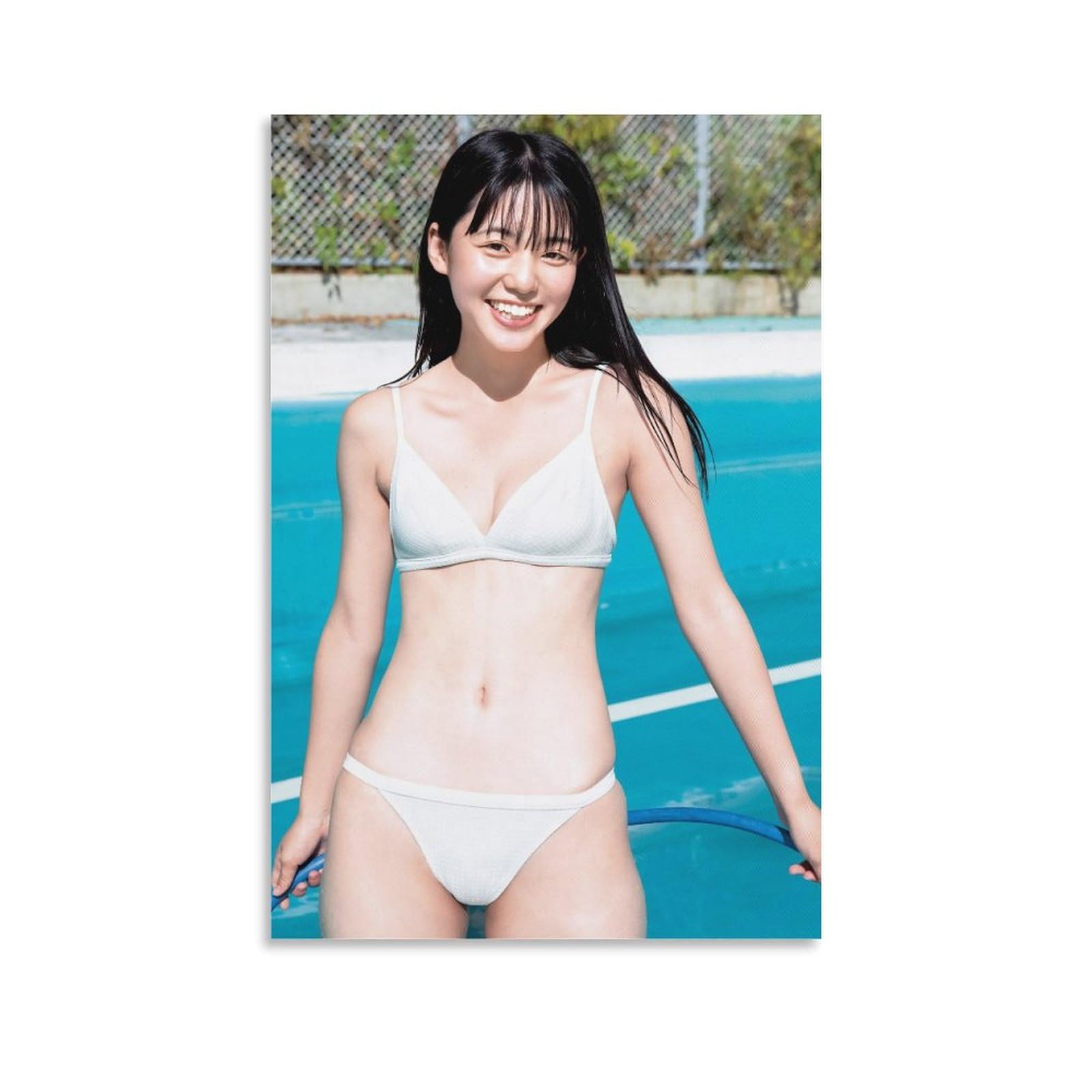 Amazon.co.jp: 松島かのん 水着 写真 ポスター キャンバス プリント 