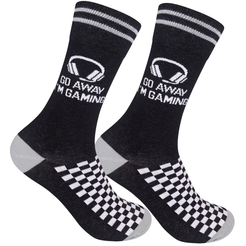 Funny and Crazy Socks with Sayings - Novelty Gifts for Men, Women, Teens