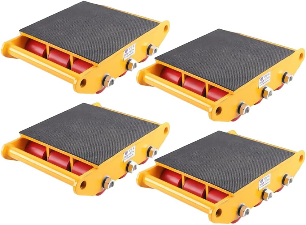 TBVECHI 4PCS Machinery Mover, 15T 33000lbs Heavy Duty