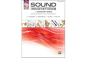 Alfred Sound Innovations for Concert Band Book 2 - Flute Book, Enhanced CD/DVD