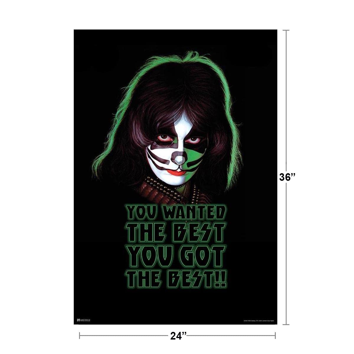 Amazon.com: Kiss Poster Catman Peter Criss Solo Album You Wanted