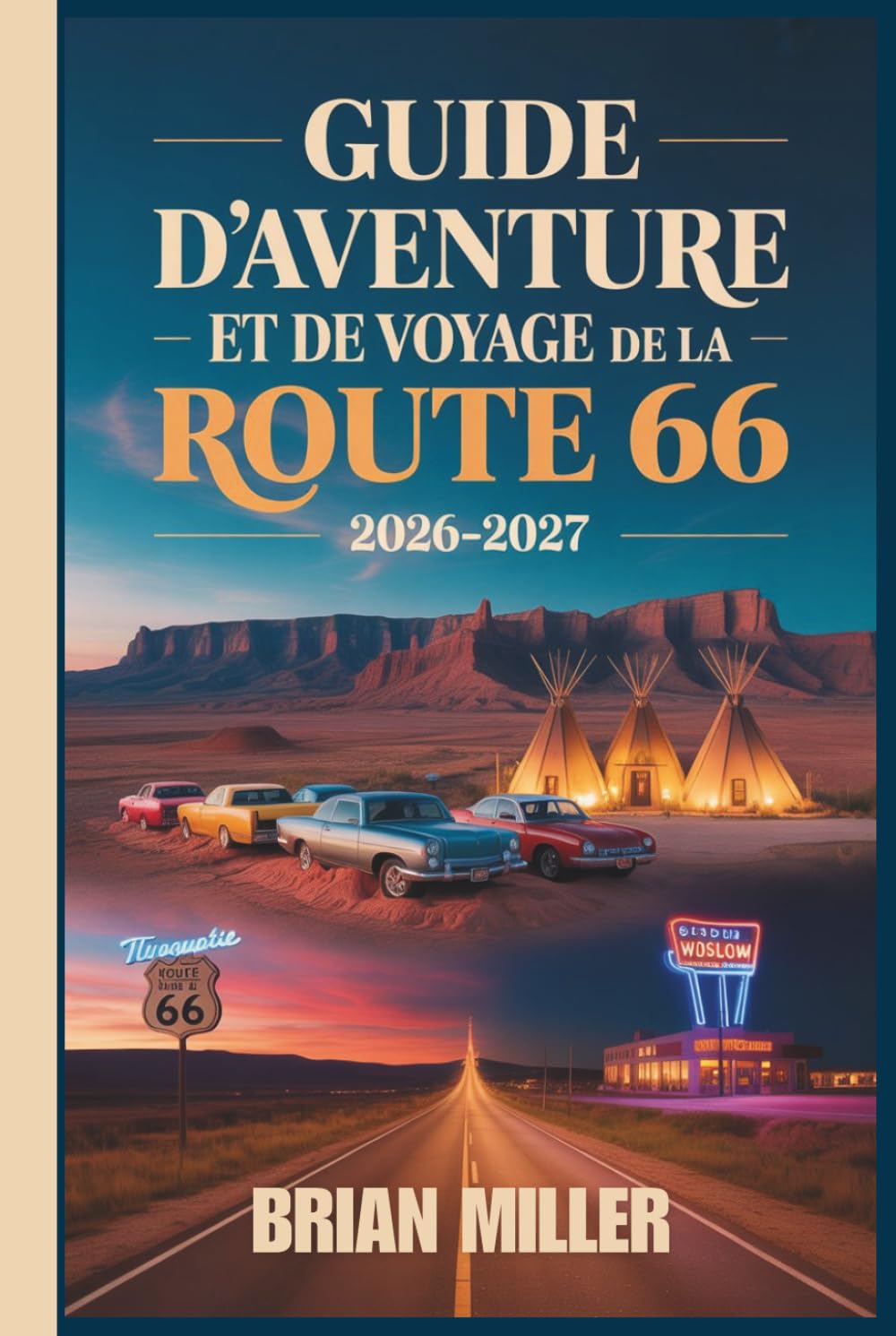 Guide d'aventure et de voyage de la Route 66 2026–2027: Votre road trip kilomètre par mile de Chicago à Santa Monica — Trésors cachés, itinéraires, ... budgétaire et conseils d'initiés