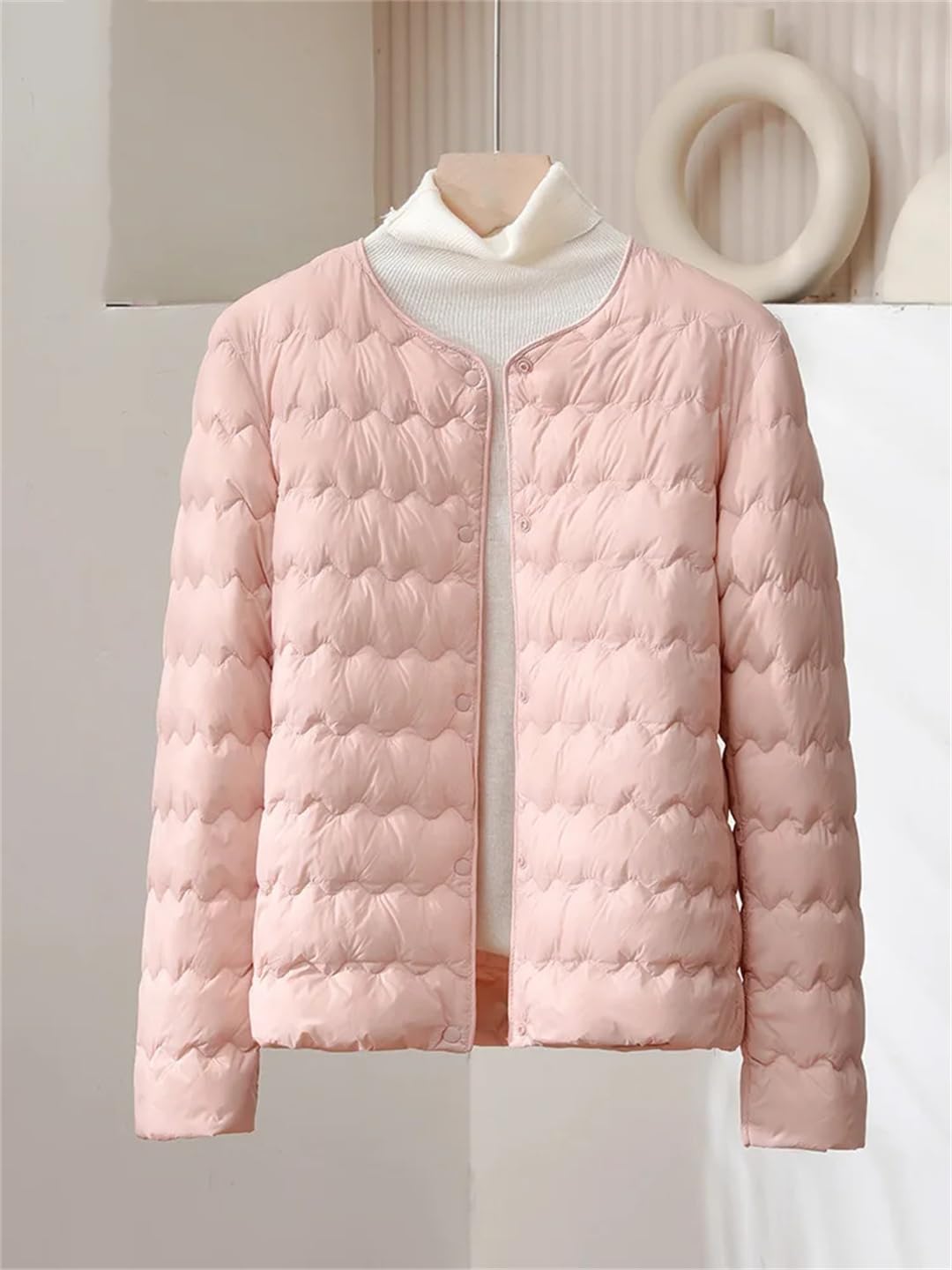 Piumini da donna leggeri con fodera corta invernale caldo coreano Slim Fit femminile Puffer Outwear