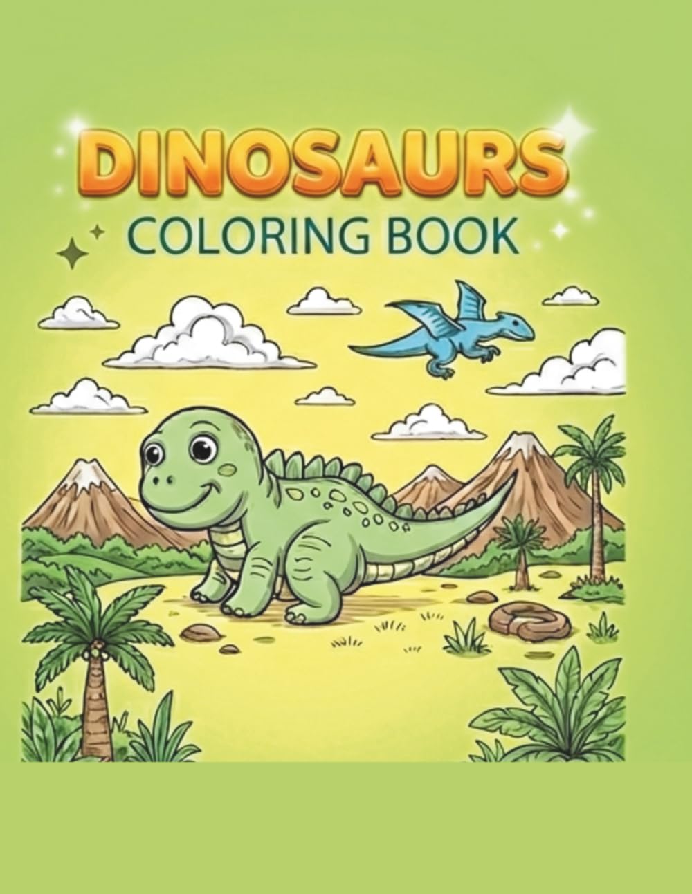 DINOSAURS COLORING BOOK (Little Puppy Collection)