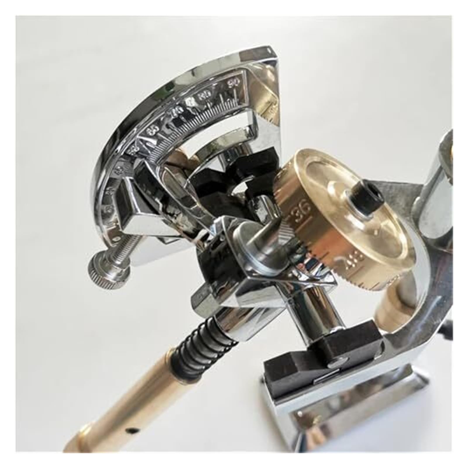 Edelstein-Poliermaschine mit Höhenverstellung, Roboterarm im Maßstab 32 for Edelsteine, Steine, Kristalle(96 scale Robotic Arm)