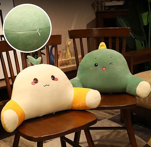 Miniatura 4 de XIYUAN Almohada de lectura, almohada trasera, cojín de almohada de lectura de animales, cojín de silla, ideal para silla de oficina, almohada de