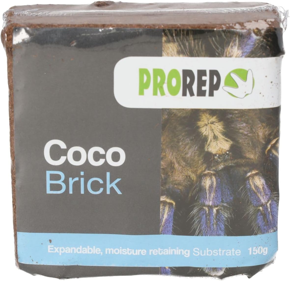 Reptile World Coco Fibre Brick 650g x 4, 100 Natural Substrate for