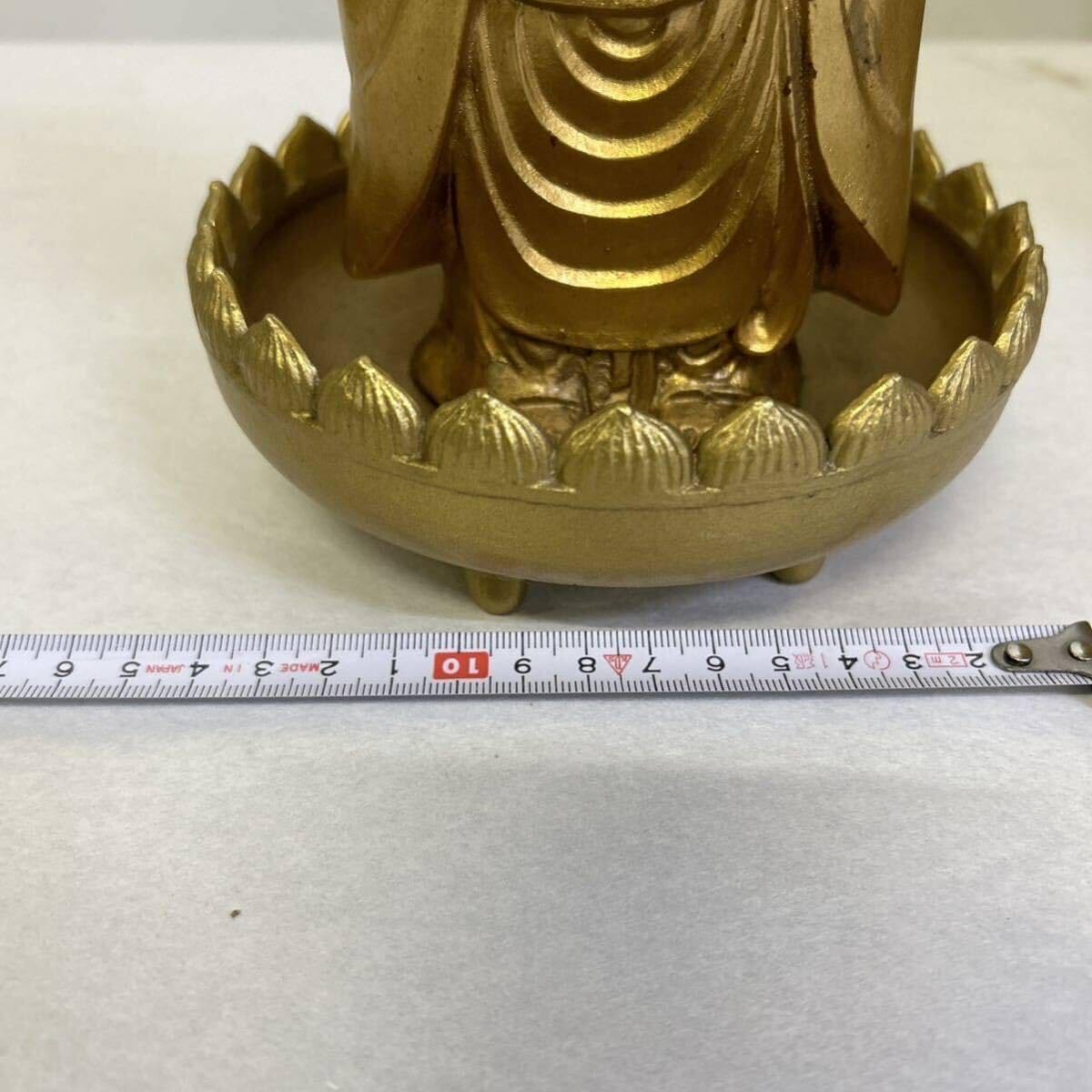 Amazon.co.jp: 水子地蔵お坊さんお地蔵さんお地蔵様金属製箱付置物古 