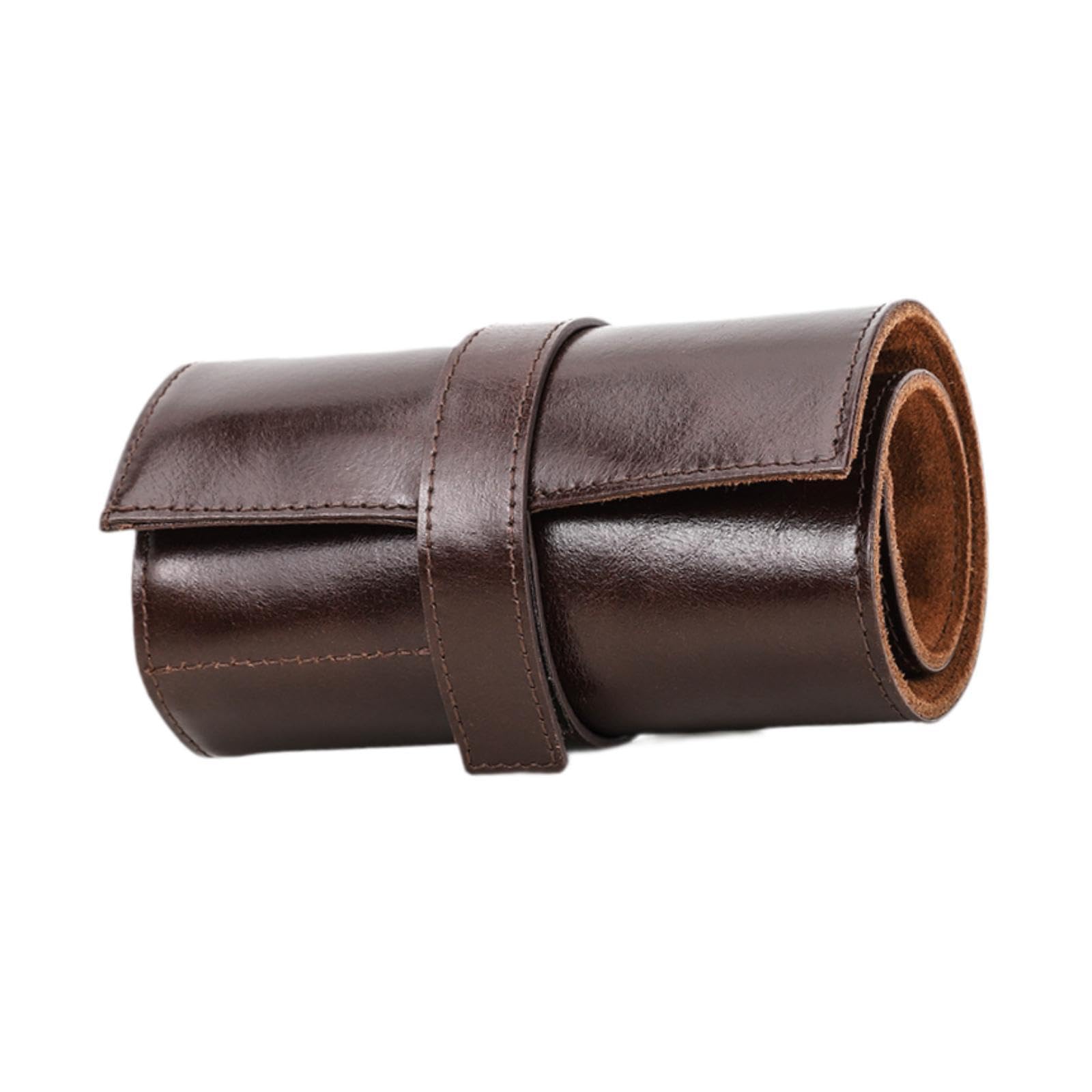 Astuccio Per Orologi 6 Slot In Pelle Cerata