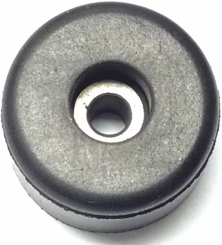 Bumper,11/16 in.,Black,Rubber,PK25