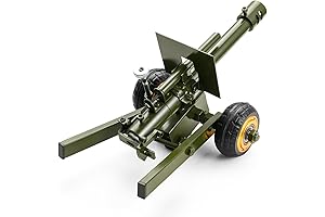 Firecracker Artillery Cannon,Stainless Steel Mini Cannon, Military Model Collection