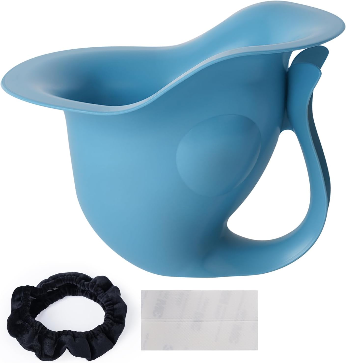 Newborn Baby Potty- The Diaper-Free Solution for Indoor & Outdoor Elimination Communication; Cute Fish Design (Blue) PURIAYA