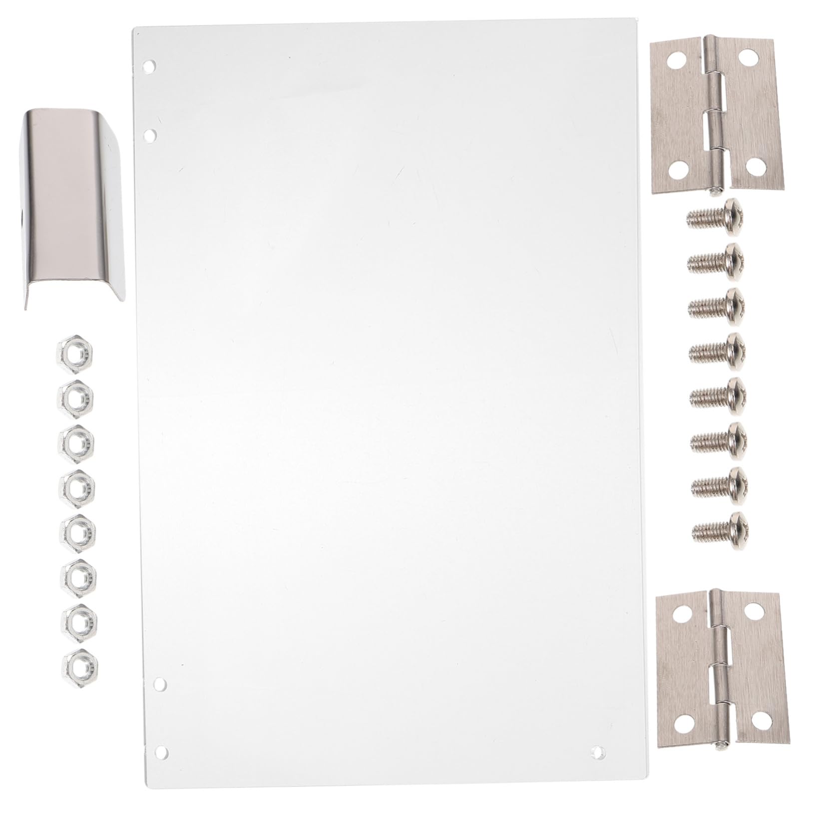 JECOMPRIS Clear PVC Popcorn Machine Door Panel Replacement Thicken Protective Panel for Popcorn Maker Lightweight and Wear Resistant Compatible with Commercial Popcorn Machines