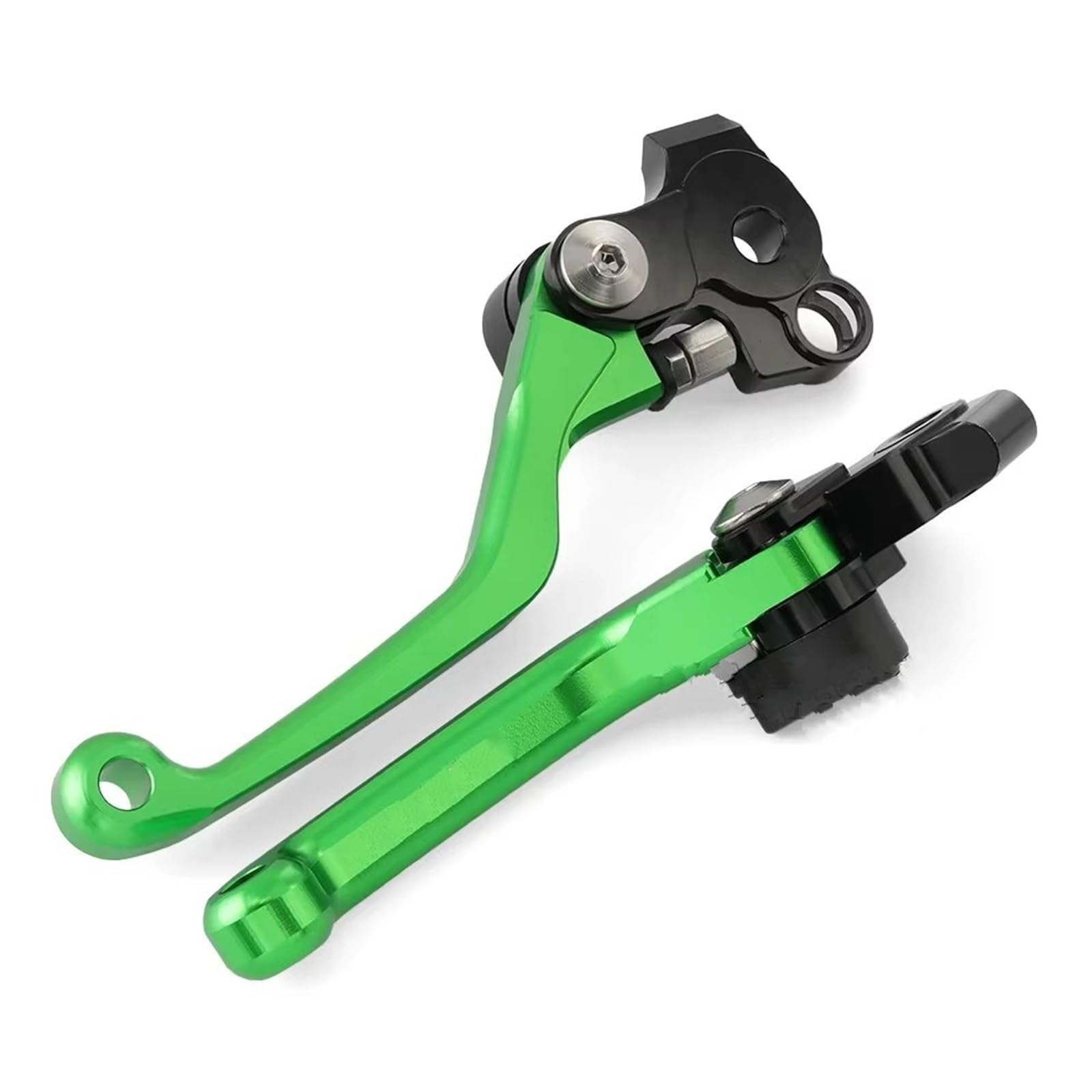 Koehxj One Color Brake Clutch Levers For Kawasaki For Kx250 For Kx250x For Kx450 For Kx450sr For Kx450x 2019-2024 Pivot Brake Clutch Levers Handles Motorcycle Accessories(Green)