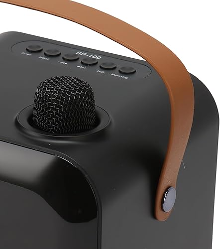 Miniatura 9 de Fockety Karaoke Machine with 2 Wireless Microphones, Karaoke Microphone with RGB Light Type C Bluetooth Speaker Karaoke Speaker for car Karaoke,