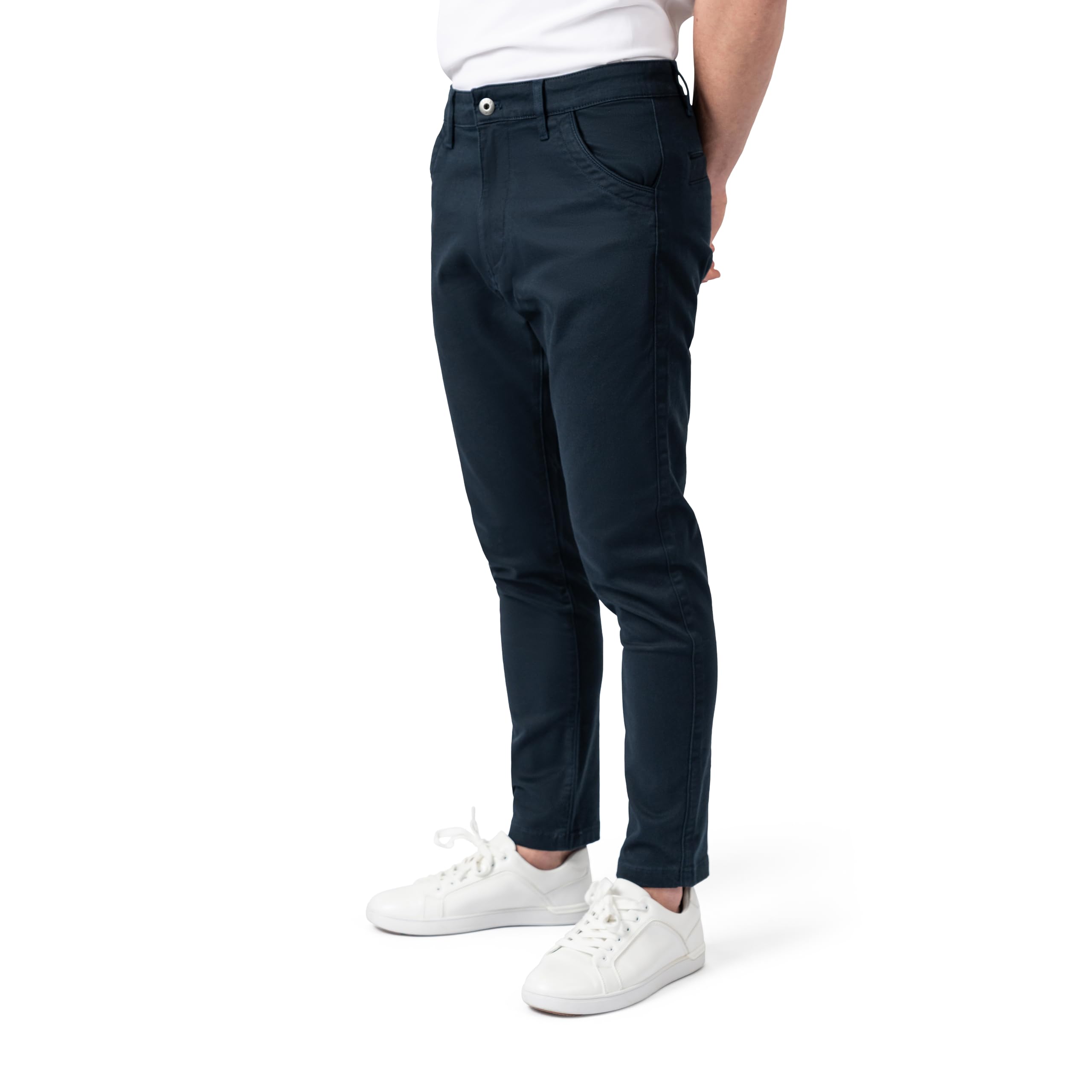 ZEHN Signature - Herren Chinohose aus Premium Stretch-Baumwolle, Modern Tapered Fit, Ergonomische Formstabilität, Elegante Freizeit & Business Chino