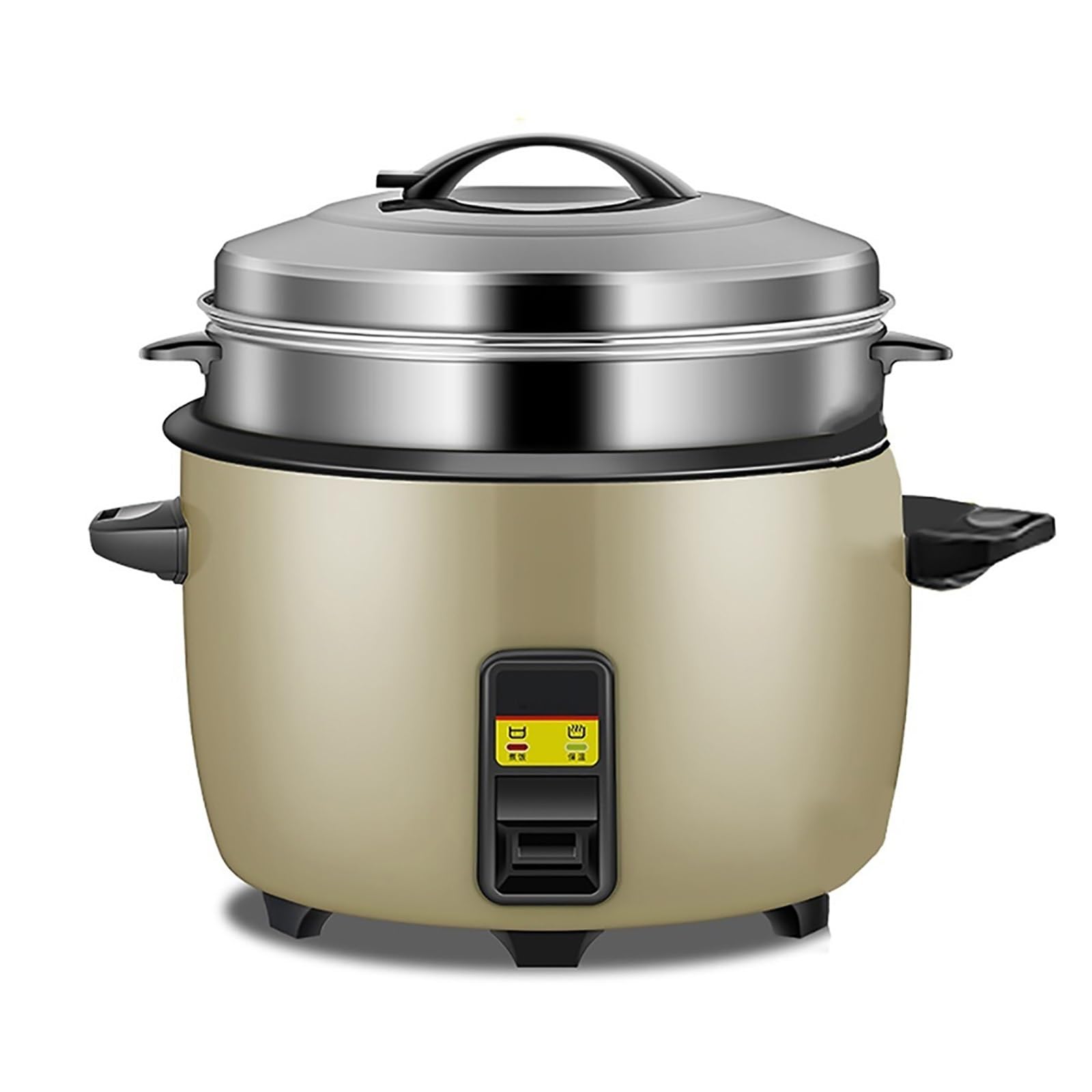 Cuociriso Commerciale di Grande capacità con vaporiera (8-30L) per Mense/Hotel/scuole per 8-60 Persone 220-240V (23L)