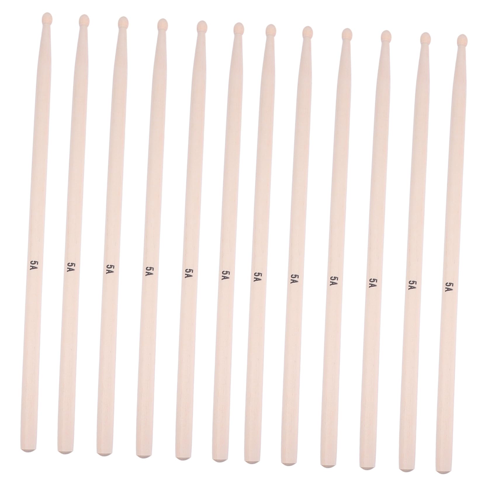 ifundom 20stücke Holz-drumsticks aus Ahorn Musikzubehör Schlagzeugsticks für Anfänger und Profis Hand Liegend mit Rutschfestem Design
