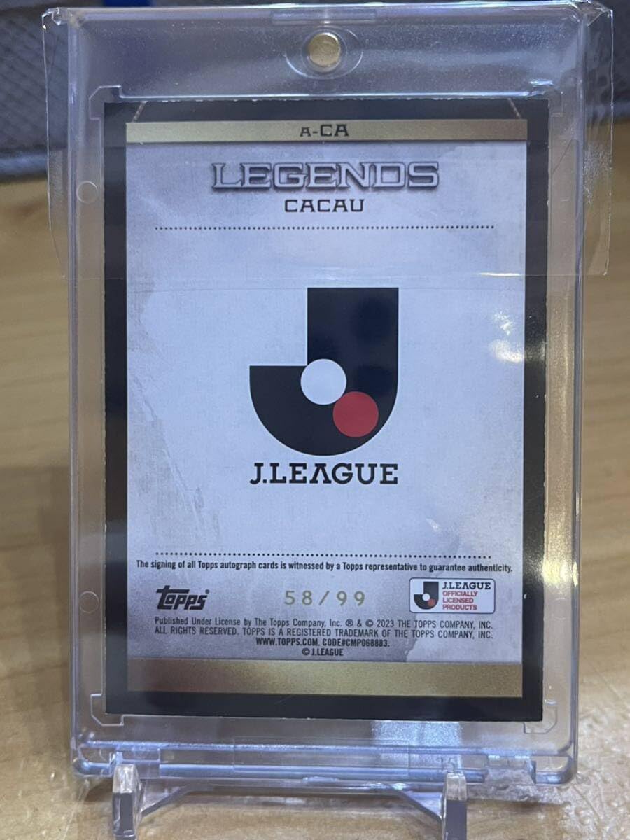Amazon.co.jp: 2023 Topps J-league CACAU カカウ 直筆サインカード