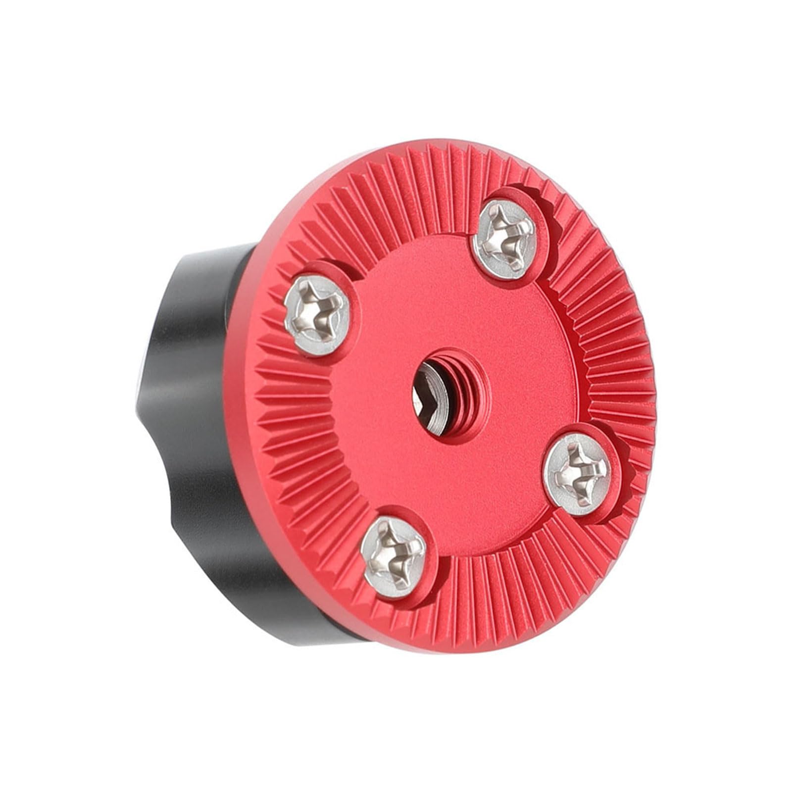 Convertitore da filettatura in alluminio a 1/4" per treppiede per