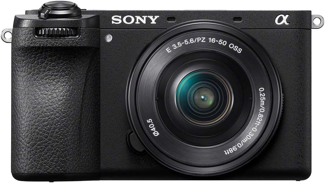 Alpha 6700 - Cámara de lentes intercambiables APS-C | Zoom de 16-50 mm, sensor de 24,1 MP, vídeo 4K, grabación de registros, manejo de LUT