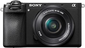 Sony Alpha 6700 APS-C Interchangeable Lens Camera with 24.1 MP Sensor, 4K Video, AI-Based Subject Recognition, Log Shooting, LUT Handling and Vlog Friendly Functions and 16-50mm Zoom Lens