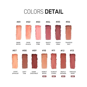 ★美品★ heme ピュアチークカラー13種 & ベイクドハイライター 1種 ☆美品☆ heme ピュアチークカラー13種 & ベイクドハイライター 1種