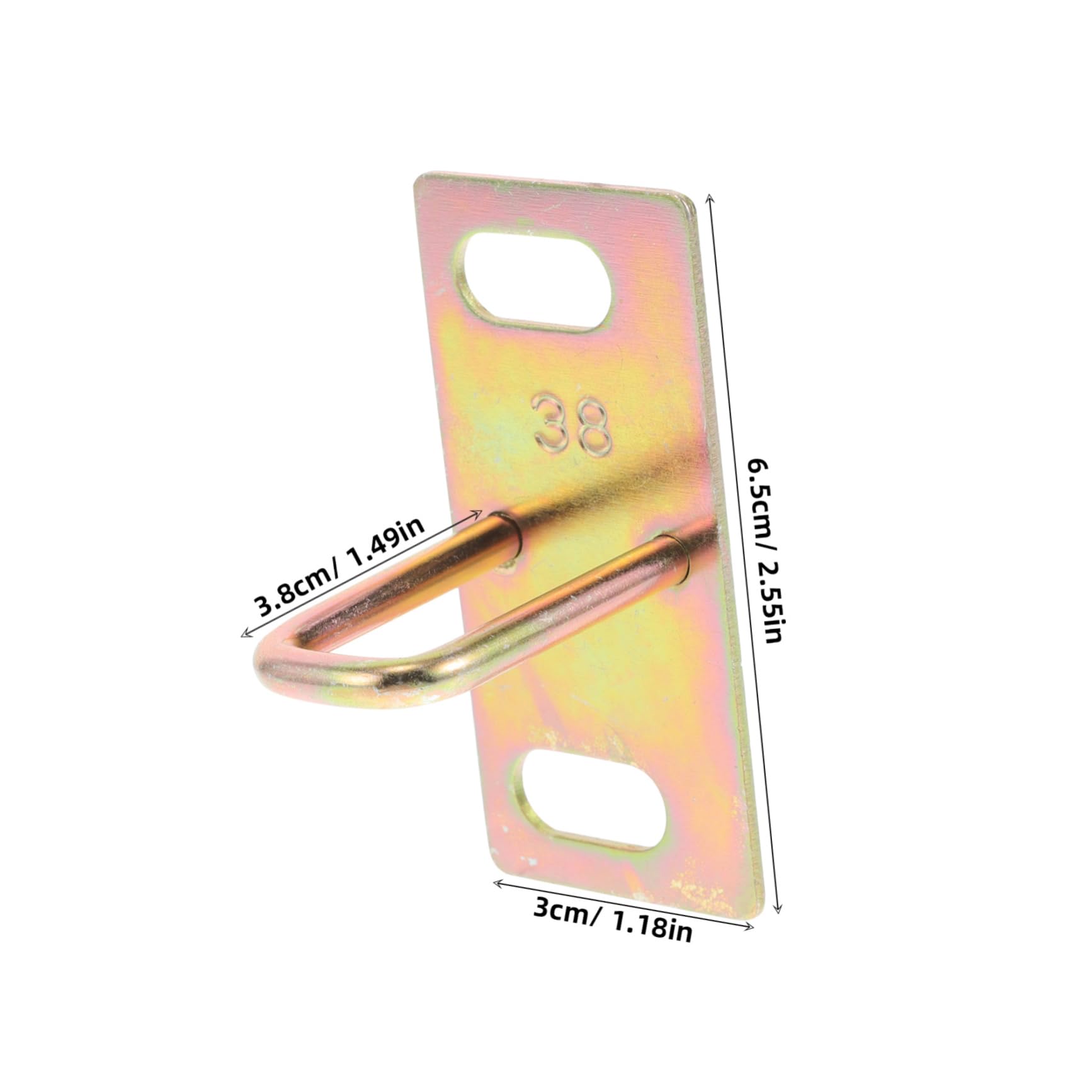 ABOOFAN 4pcs Electric Motorbike Seat Lock Plate Heavy Duty Metal Cushion Hook for Easy Installation Electric Motorcycles and Motorbikes Reliable Locking