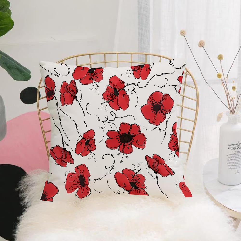 HYOSXW Cushion Cover,Throw Pillow Case Home Decorative for Living Room Bedroom Sofa Chair 16X16 Inch,Abstract with lace flowers. texture with flowers.,Pillowcase 40X40cm