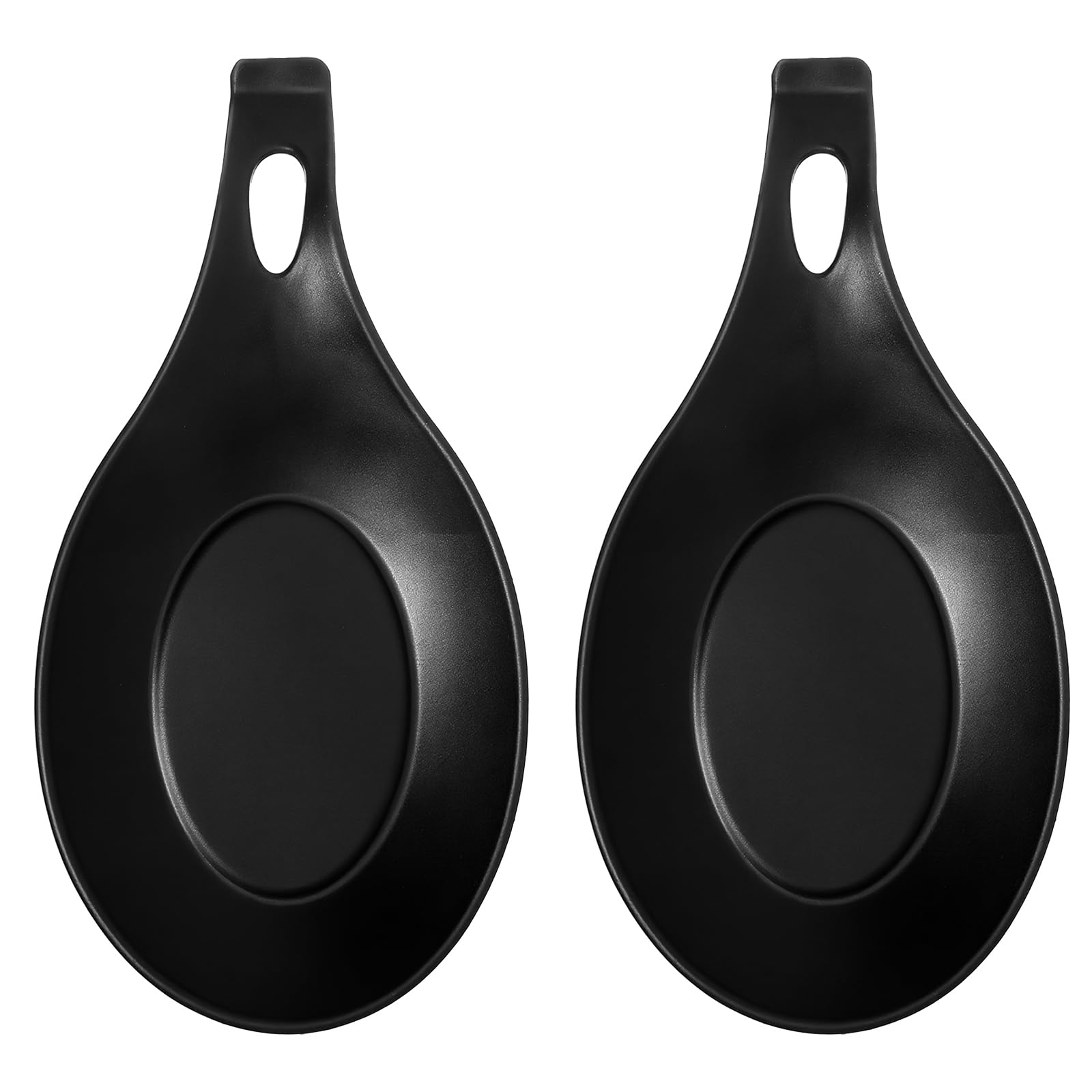 Support de cuillère en silicone 2 pièces résistant à la chaleur réutilisable