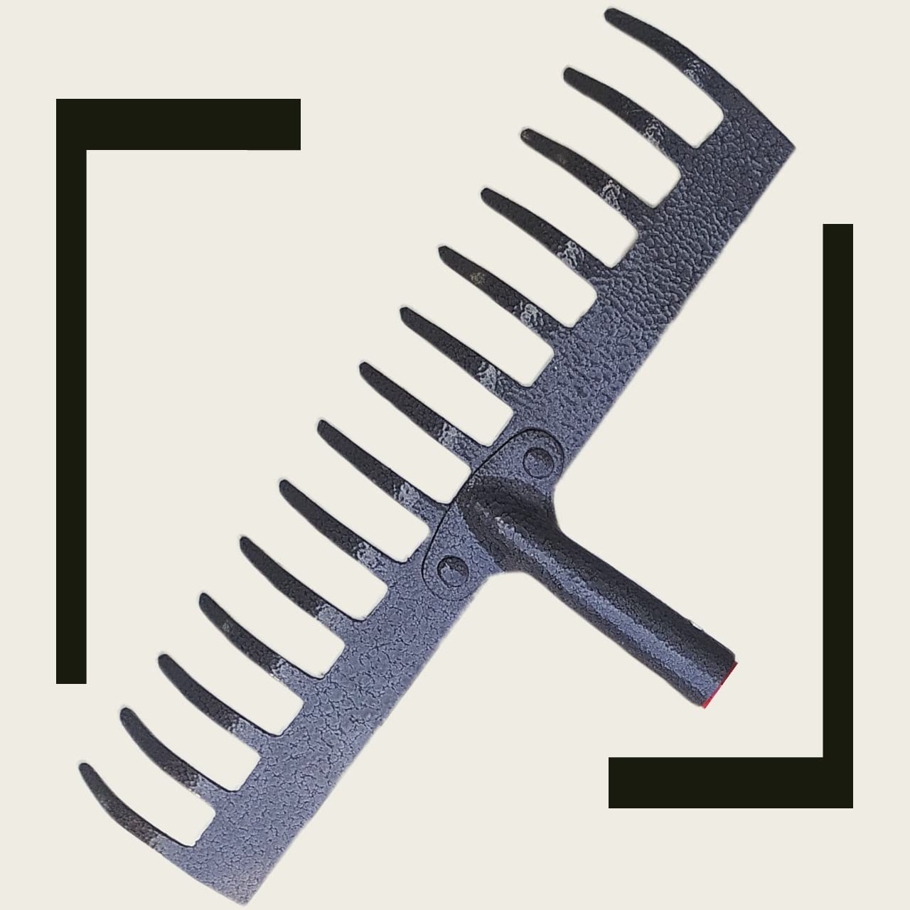 MAXAGRO Heavy Duty Garden Rake for Quick Clean Lawn, Garden Leaf and Garbage Hand Cultivator 14 Teeth (Without Handle) (B0BRNPP2C5) Amazon Price History, Amazon Price Tracker