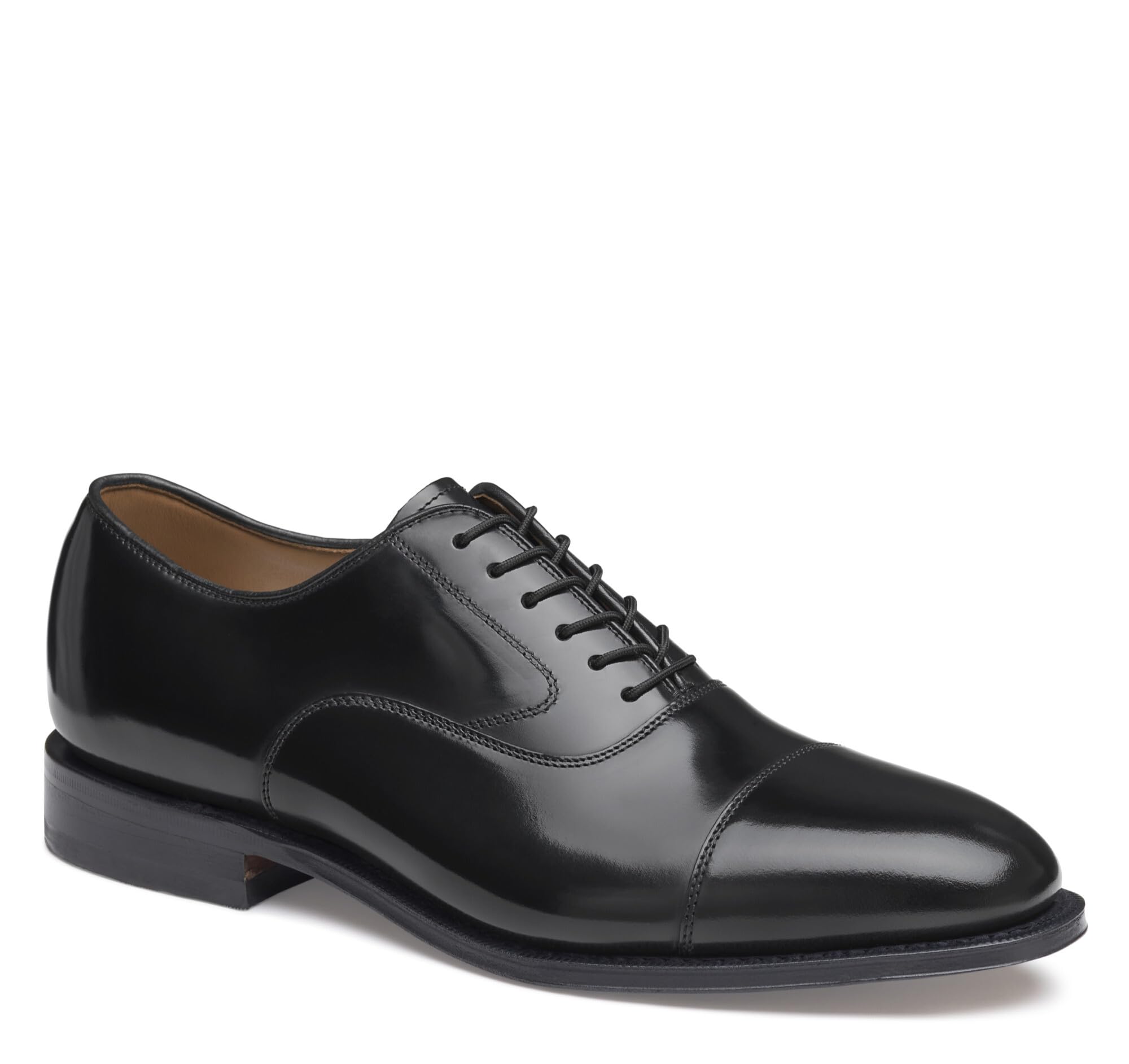 Johnston & Murphy Men’s Melton Cap Toe Lace-Up Oxford Dress Shoe