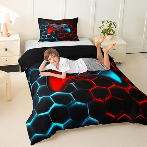 Miniatura 28 de Funda de edredón de vacas de las tierras altas tamaño Queen, funda de colcha con temática de granja retro occidental con animales salvajes y 2