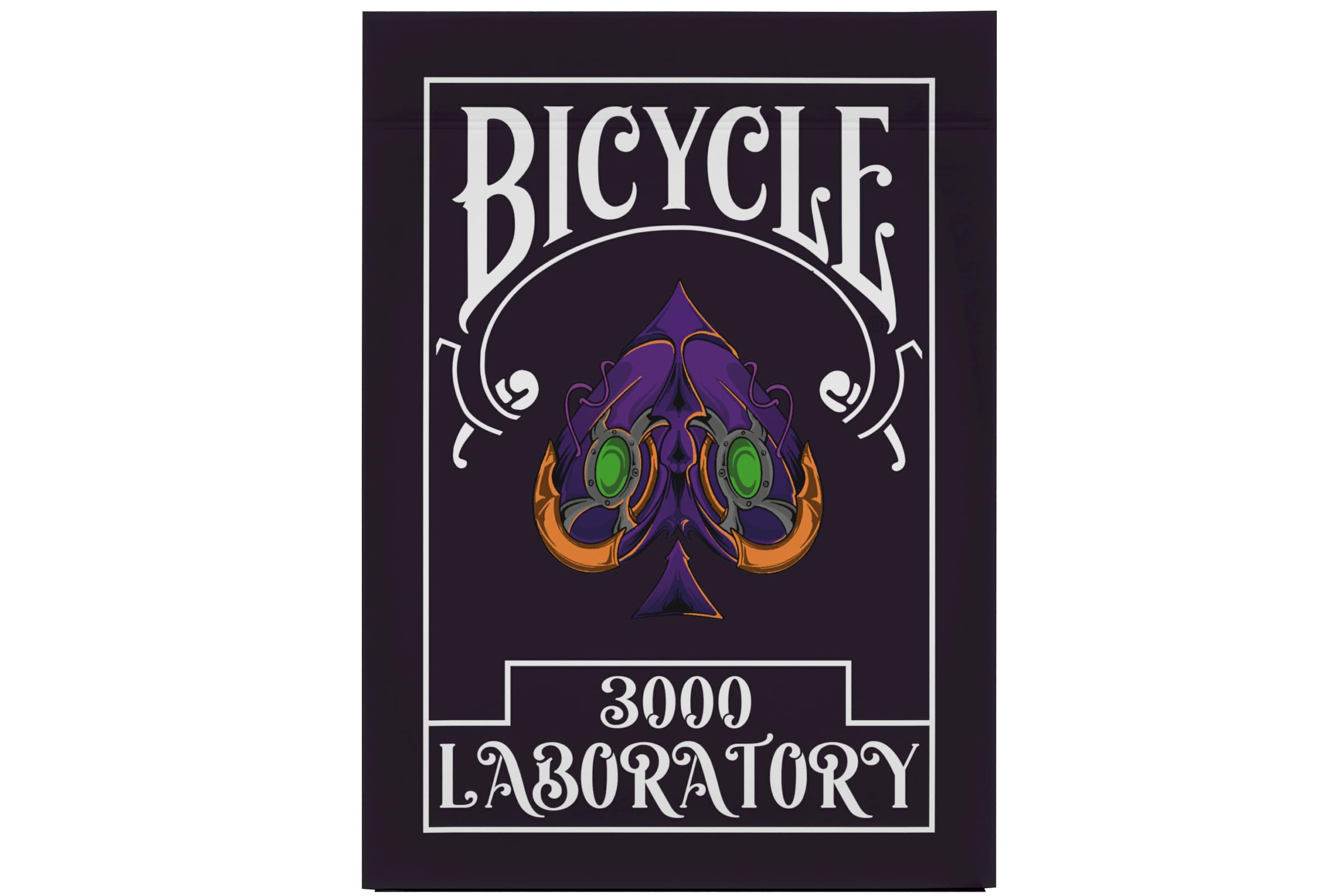 Bicycle Laboratory 3000, Mysterious Card Game with Futuristic Design, Special Collection, Black, Purple and Green, Standard - Image 2