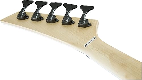 Miniatura 7 de Jackson JS Series - Bajo de concierto de 5 cuerdas JS3VQ, explosión roja transparente, diapasón de amaranto