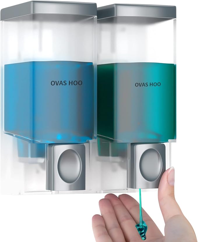 OVAS HOO WallMounted Shampoo and Soap Dispenser 260ml