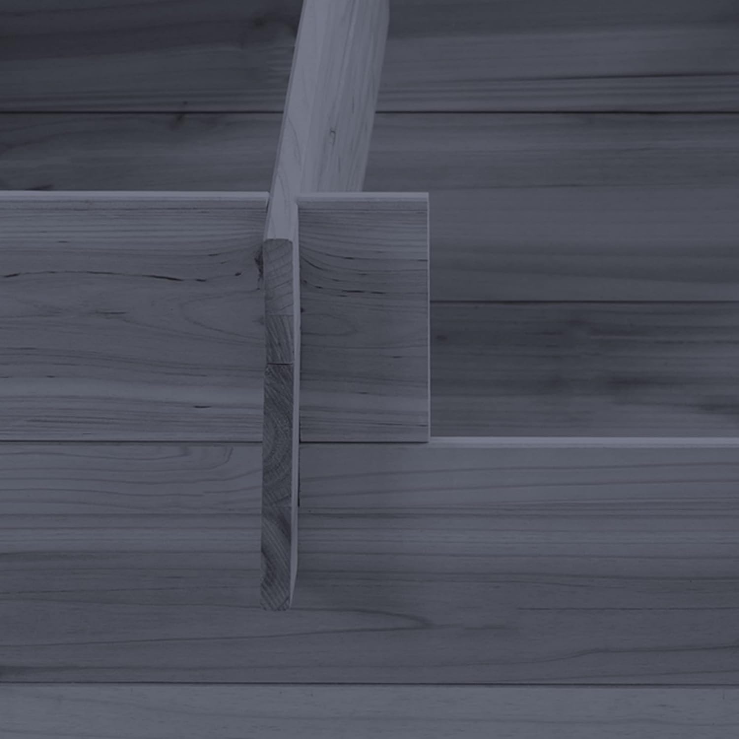 Outsunny 3-Tier Wood Raised Garden Bed, Elevated Planting Box, Outdoor Vegetable Flower Container, Herb Garden Indoor Kit, Gray - Image 8