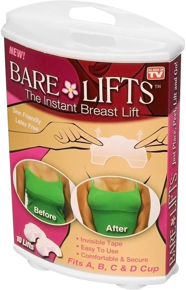 Levanta seios Sutiã Adesivo 5 pares - Bare Lift : Amazon.com.br: Moda