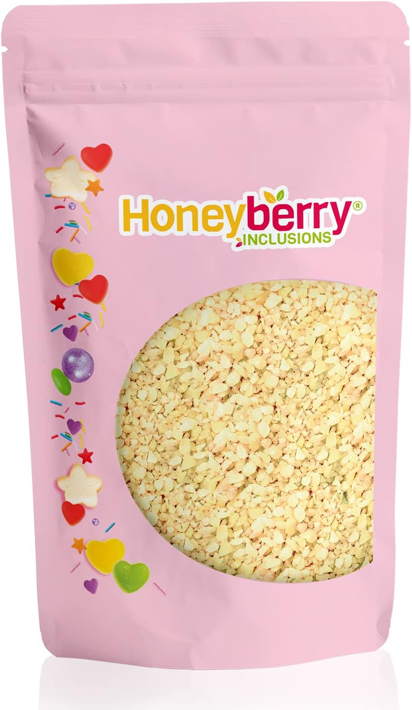 Coated Popping Candy 1kg - Cocoa Butter Coated Unflavoured Natural Plain Popping Candy for Baking Cake Decoration