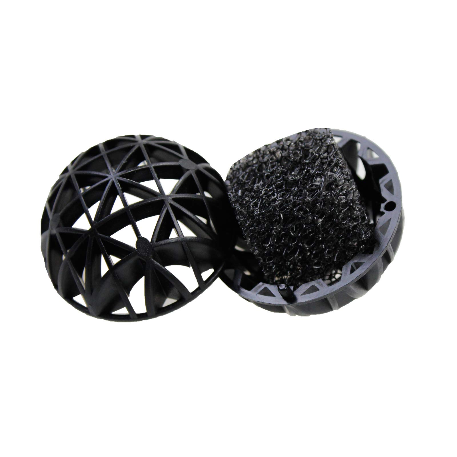 AQUANEAT 3,6 cm große Bio-Kugeln für Teichfilter, Koiteich, Aquarium, Aquarium, Filtermedien, mit kostenloser Medientasche, 300 Stück