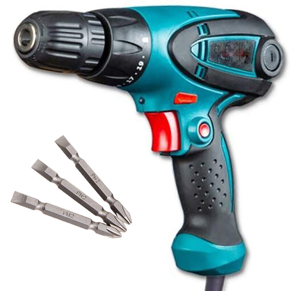 Shoppingekart Impact drill screwdriver machine 10mm screw drilling gun torque adjustable system With PH2(+/-) 3pcs Bit KM-102-(10 mm/350W/750 Rpm/230v/Multicolor/Plastic) (B08Z43RTY4) Amazon Price History, Amazon Price Tracker