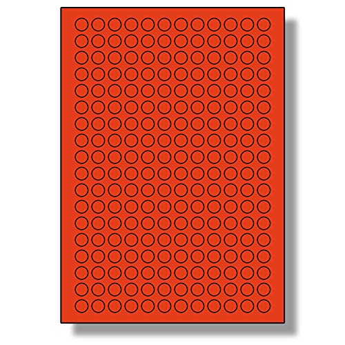 216 Par Foglio, 10 Fogli, 2160 Etichette. Label