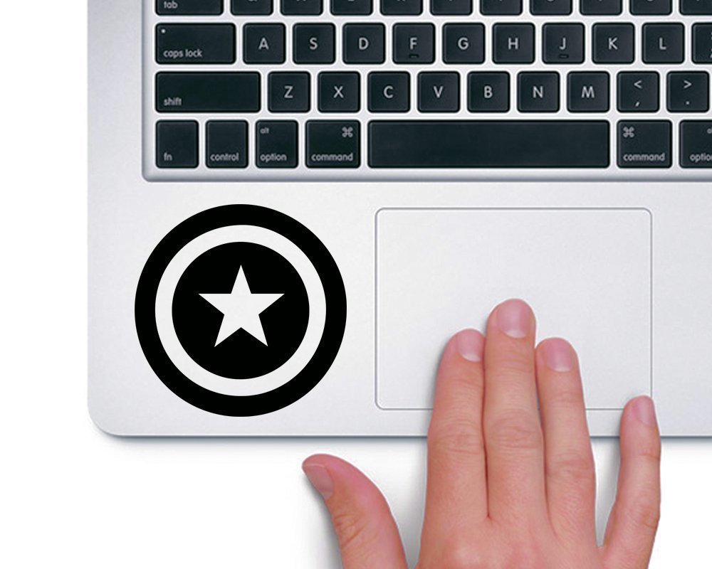 Daily Creation Captain America Shield Avengers Marvel Carbon Laptop Skin Stickers Black Standard Size (B0772V7CGY) Amazon Price History, Amazon Price Tracker