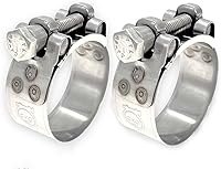 Vista 8 de TT Abrazaderas de manguera resistentes, abrazadera de acero inoxidable 304 con perno en T, rango ajustable de 0.91 a 0.984 in, tuercas en T sólidas