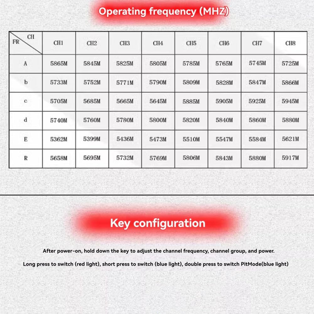5.8G 2W FPV VTX 2000mW Modulo Trasmettitore Video + Antenna Aggiornata Ad Alta Potenza Regolabile per Drone RC FPV A Lunga Distanza