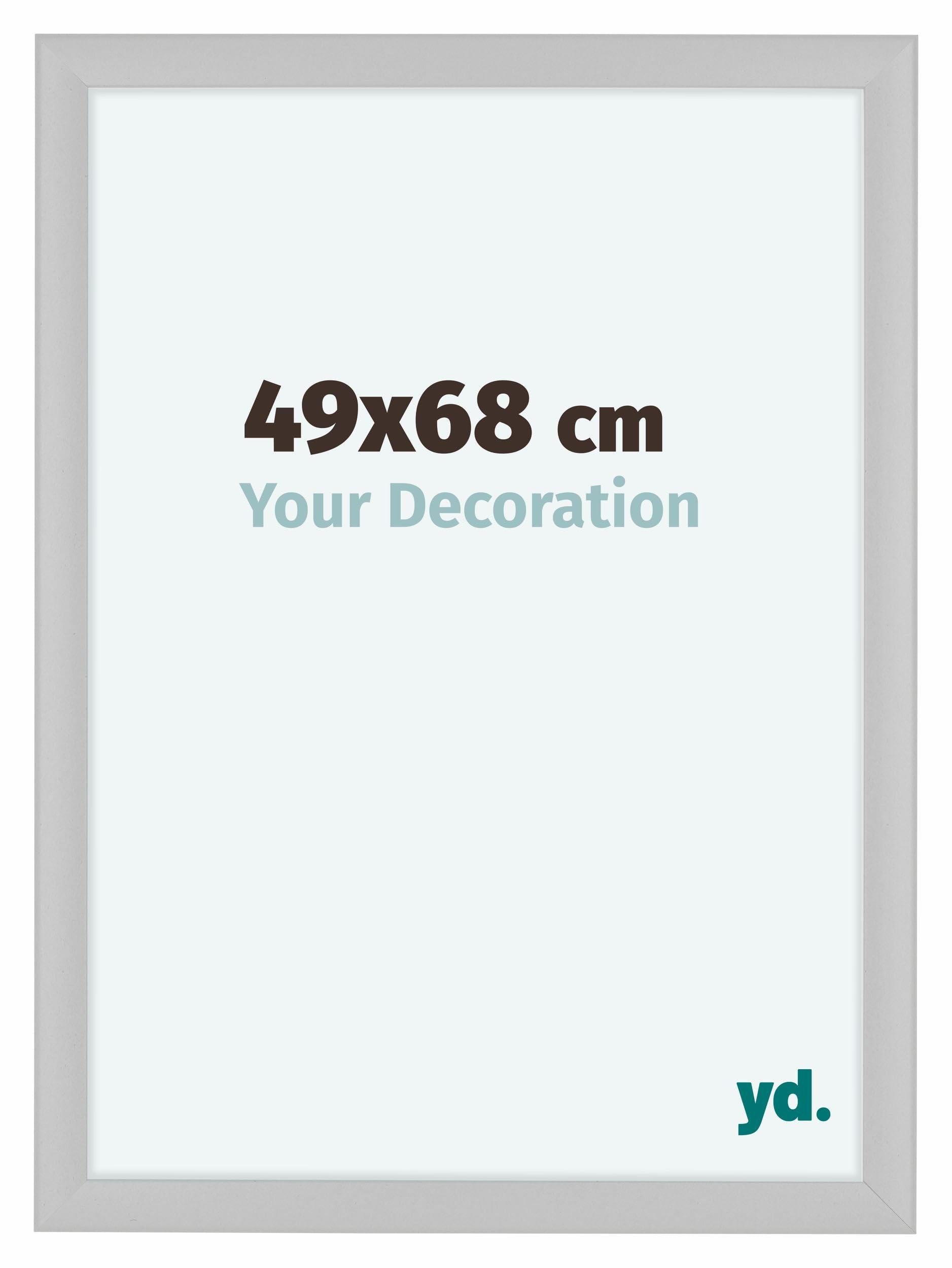 Your Decoration - Picture Frame 49x68 cm - White Matte - Decorative Wall Frame in MDF with Antireflection - Frame 49x68 - Como — image 1