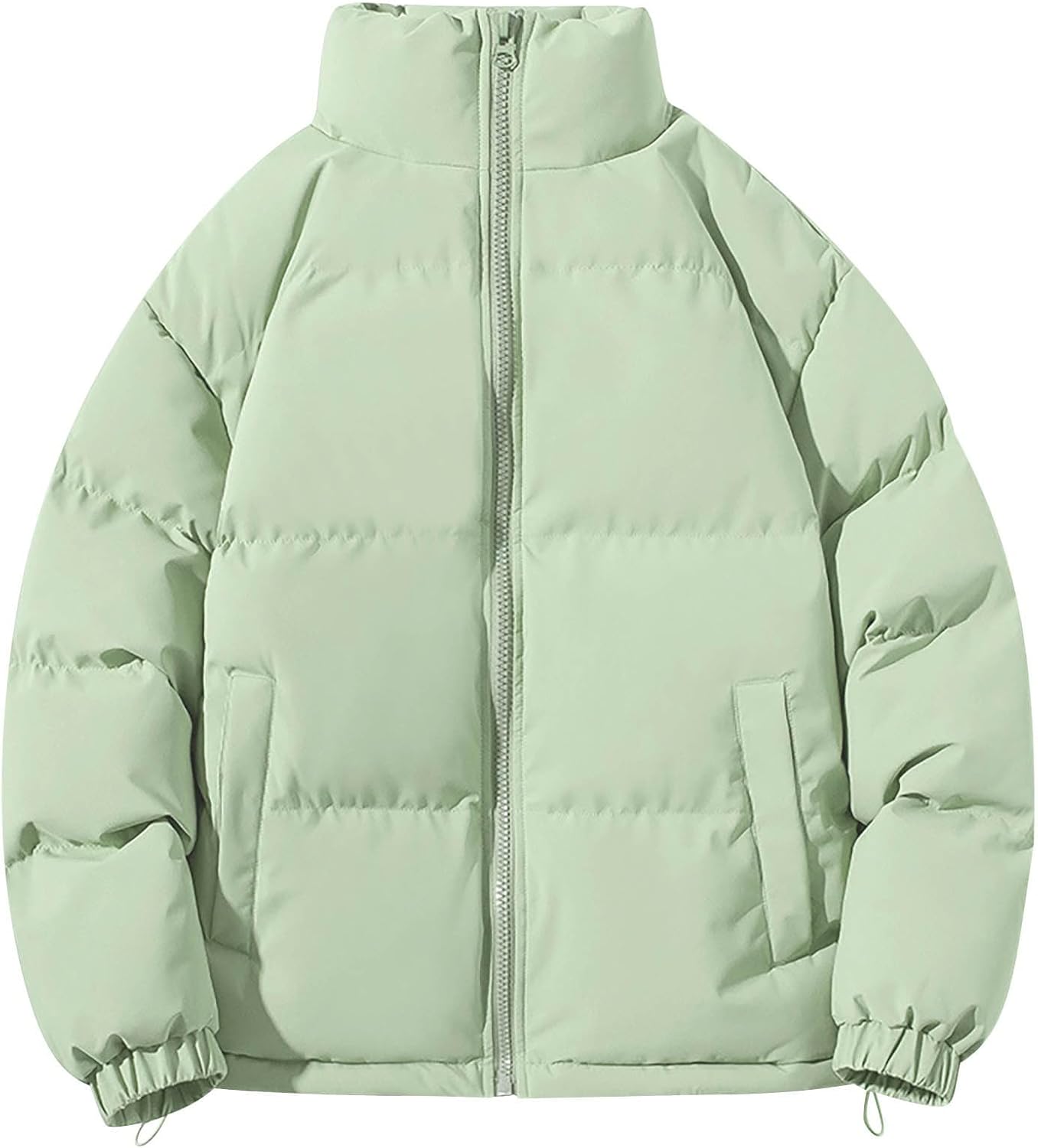 Men’s Loose Fit Insulated Jacket Jacket With Loose And Versatile Standing Collar Heavyweight Parka Coat