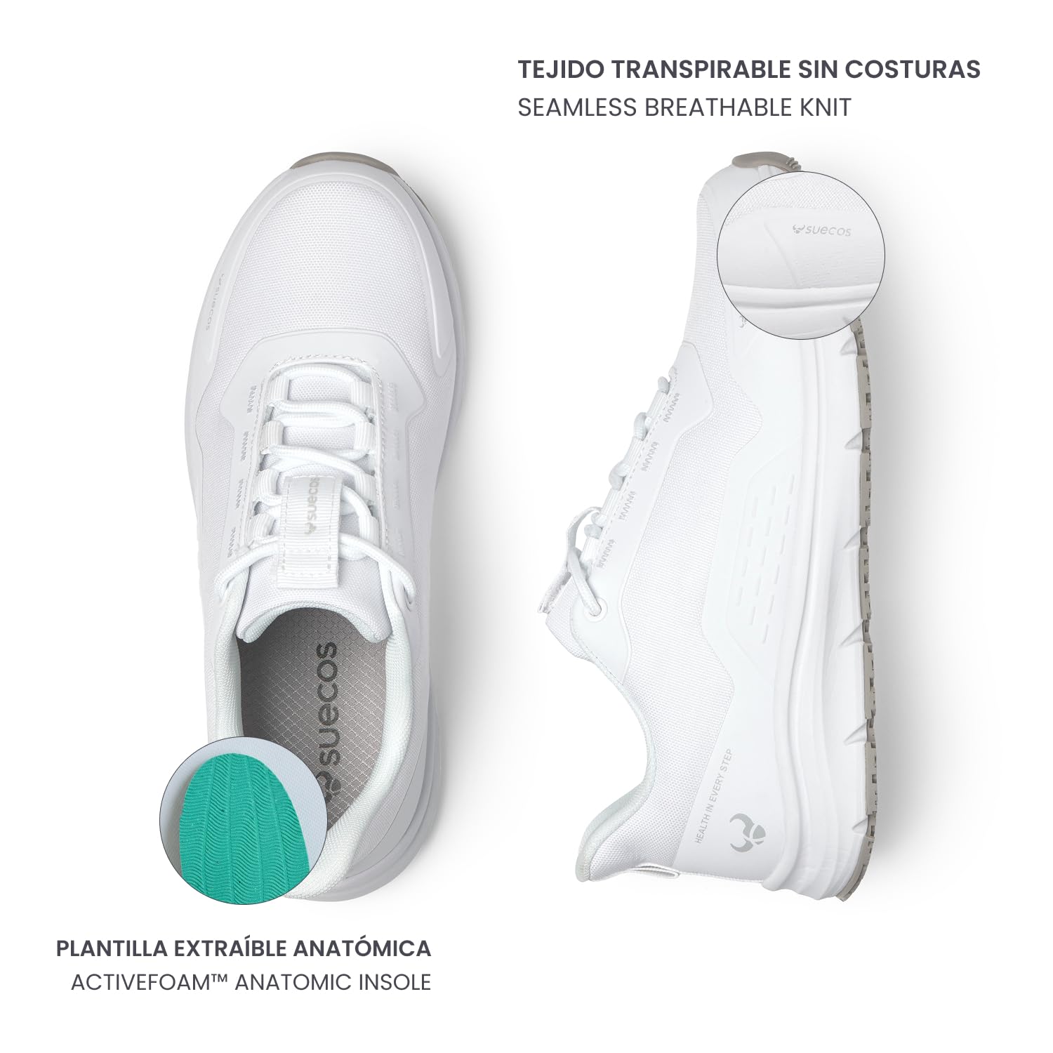 Suecos Asgard Zapatillas de Trabajo Mujer y Hombre, Zapatos Antideslizantes Unisex, Resistentes a Aceites y al Agua, Calzado Laboral Ultraligero, Amortiguación ETPU, EN ISO 20347