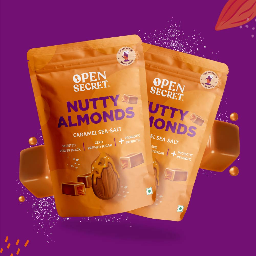 Almonds_Parent (Caramel Sea Salt Almonds (Pack of 2))